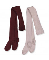 2 pak rib strømpebukser