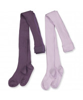 2 pak rib strømpebukser