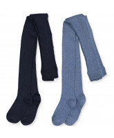 2 pak rib strømpebukser