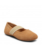 Tan ballet hjemmesko
