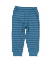 Stribet uld leggings