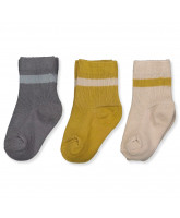 3 pak Elove rib strømper