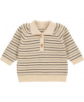 Organic stribet striktrøje