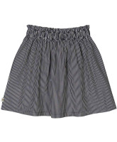 Organic stribet nederdel