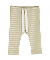 Organic stribet rib bukser