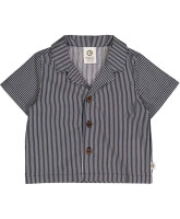 Organic stribet skjorte 