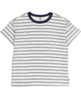 Organic stribet t-shirt 