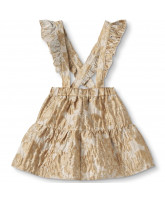 Schimmer nederdel med seler