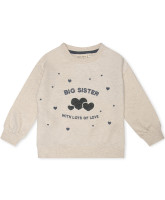 Organic big sister sweatshirt
