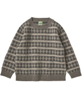 Merinould striktrøje