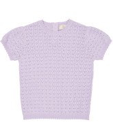 Organic pointelle t-shirt