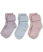 3-pak Ida glitter strømper