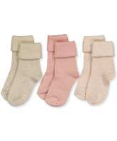 3-pak Ida glitter strømper