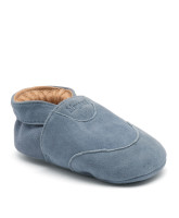 Dusty blue hjemmesko