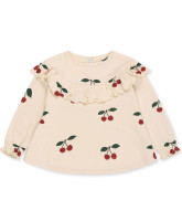 Organic Malli glitter bluse