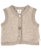 Woolly uldfleece vest
